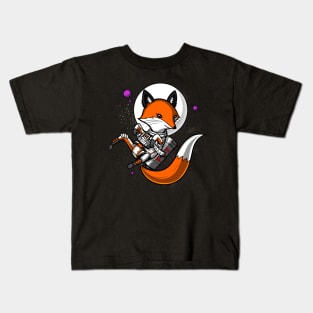 Fox Space Astronaut Kids T-Shirt